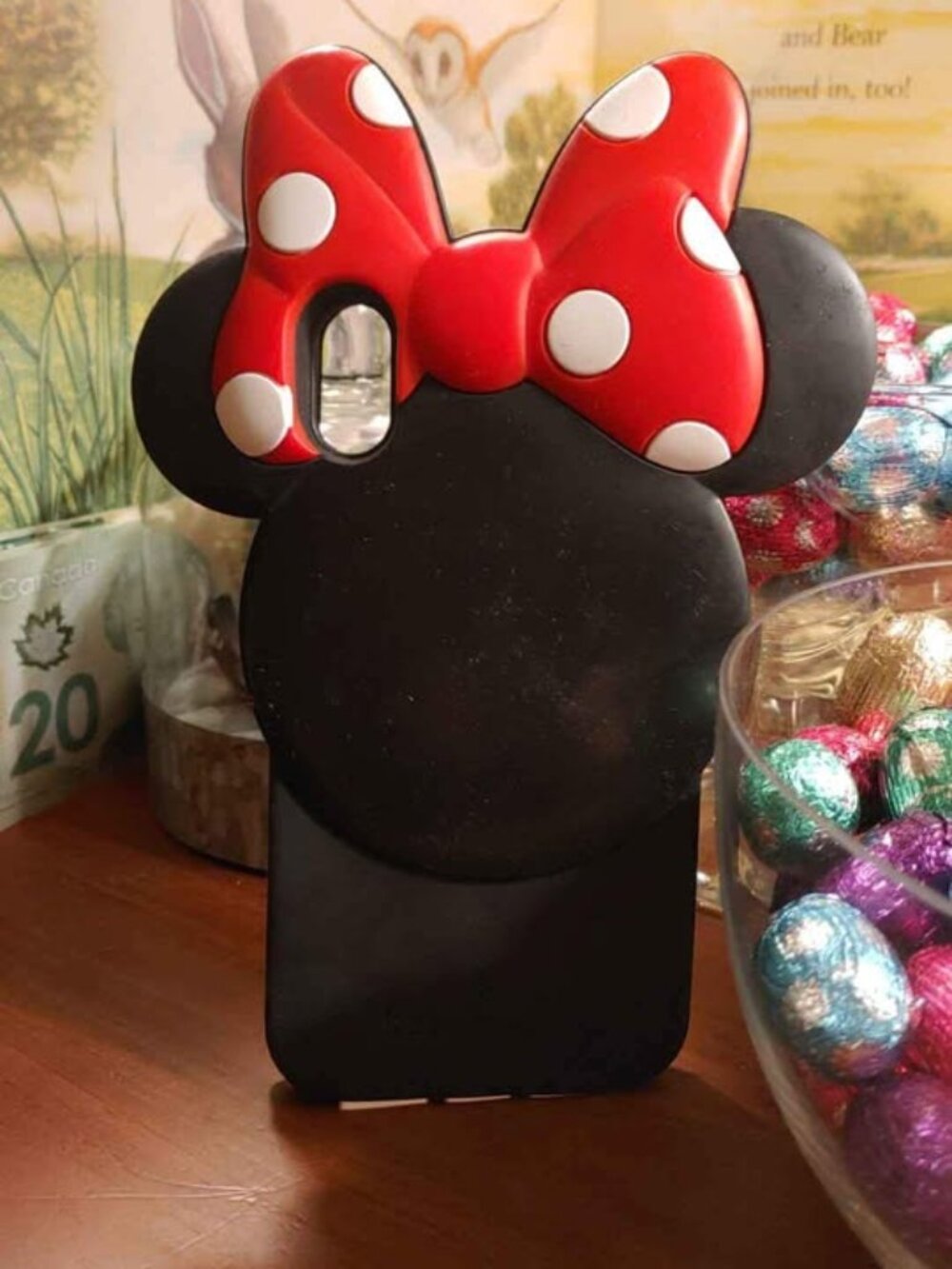 Kate Spade Minnie Mouse Iphone X Case Rubber-silicone The Cutest Polka Dots